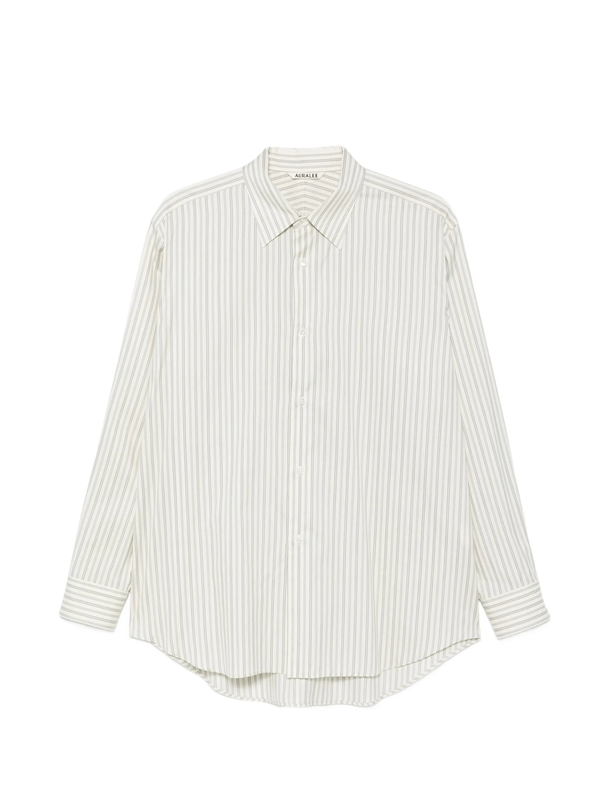 striped long-sleeve shirt