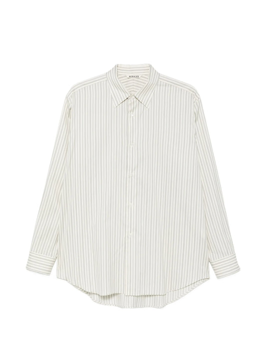 striped long-sleeve shirt