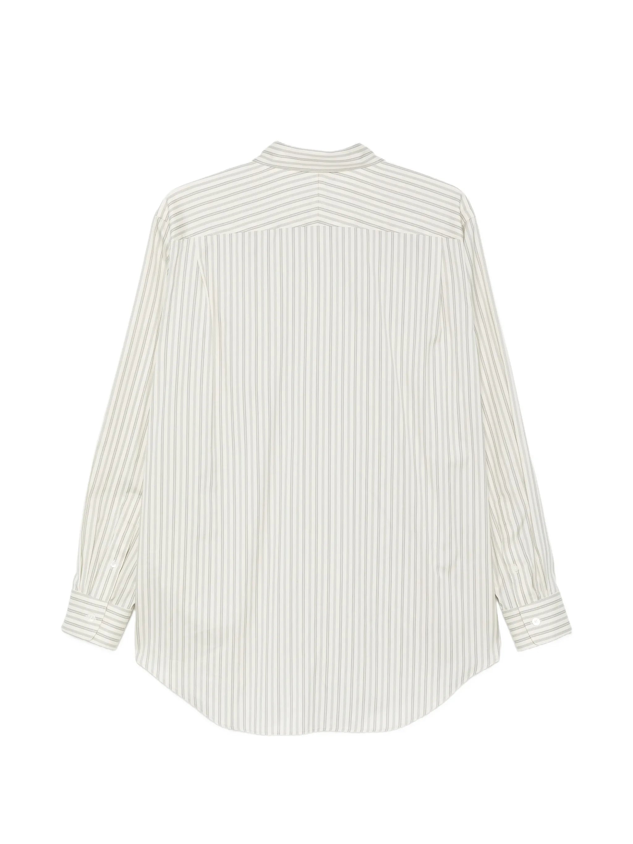 striped long-sleeve shirt