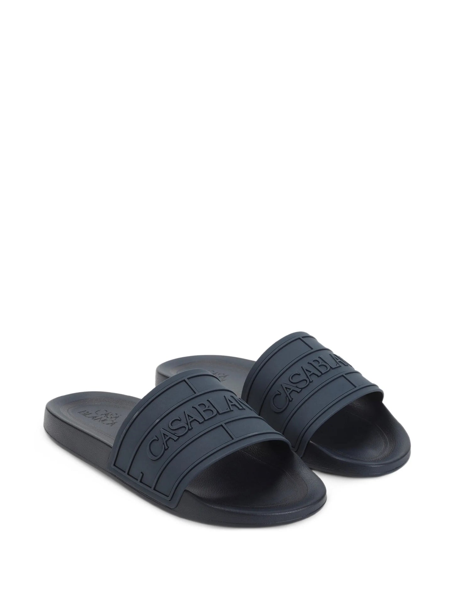 logo-embossed slides