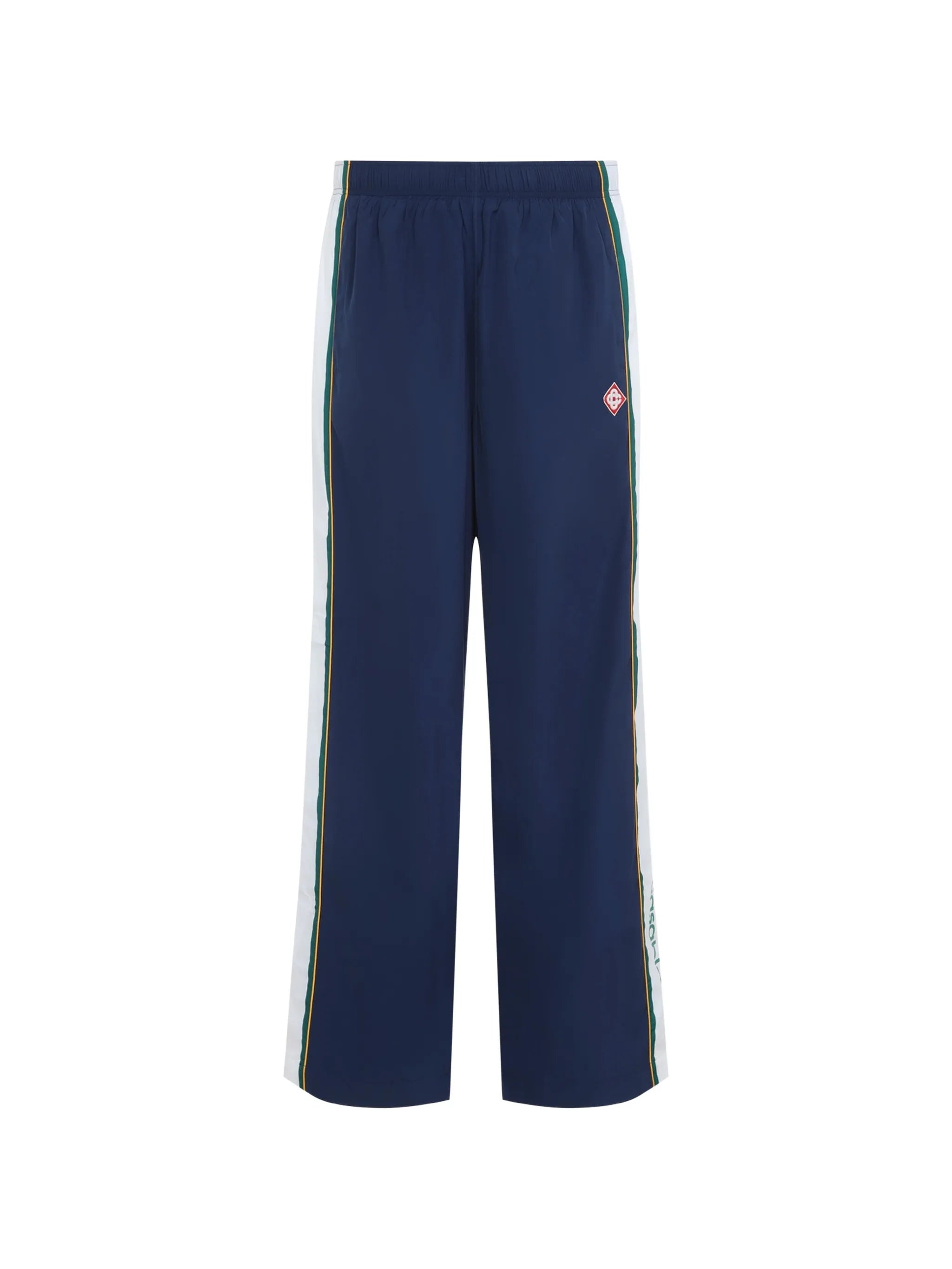 logo-patch side-stripe track pants