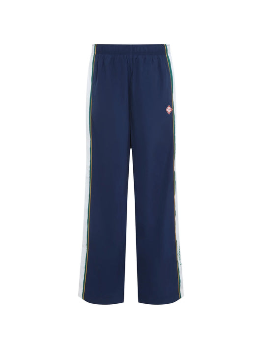 logo-patch side-stripe track pants