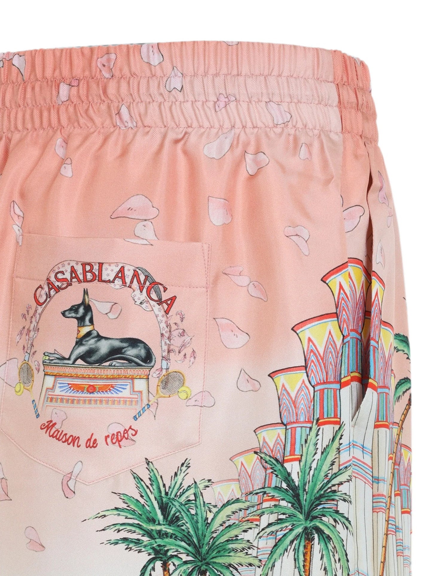 Ethereal silk shorts