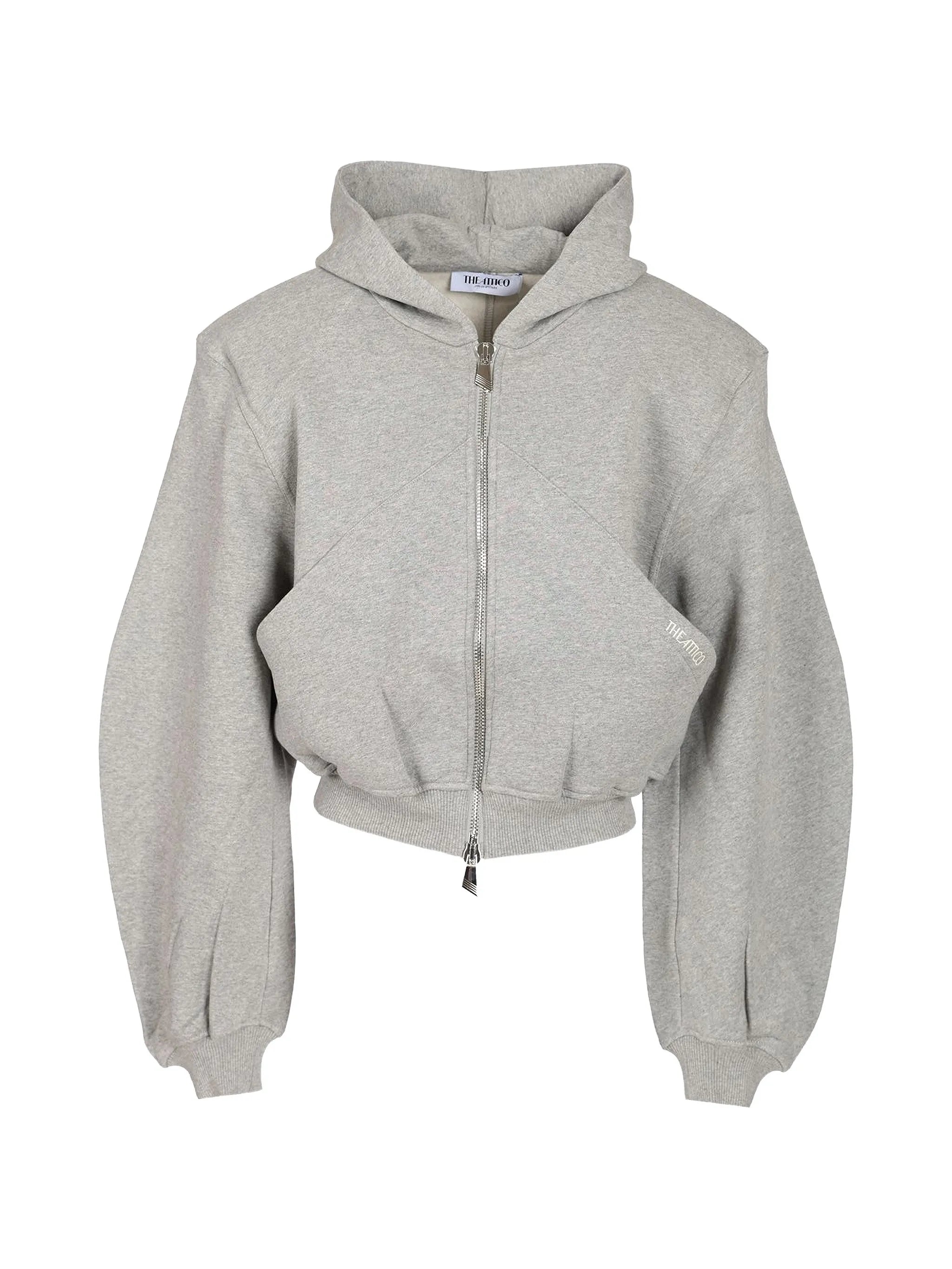 melange hoodie