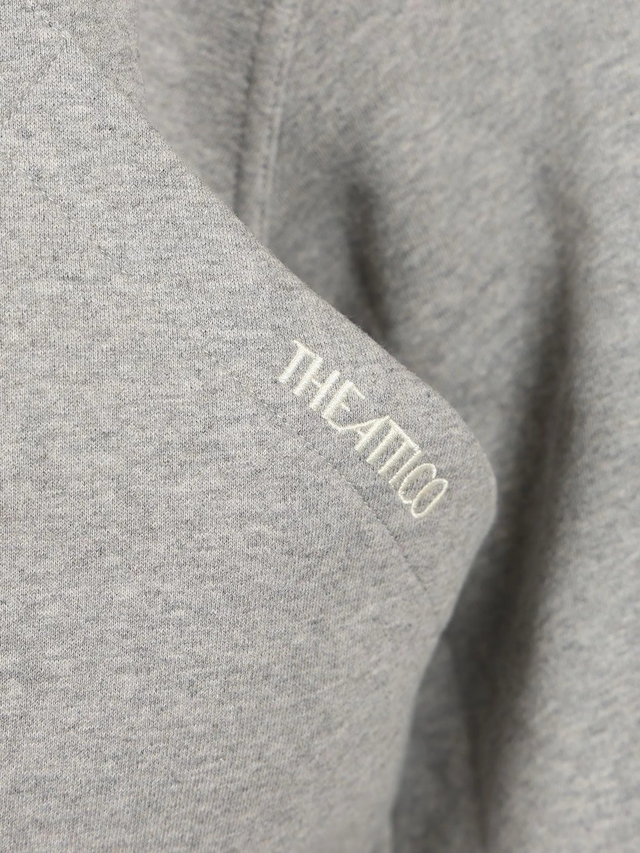 logo-embroidered zip-up hoodie