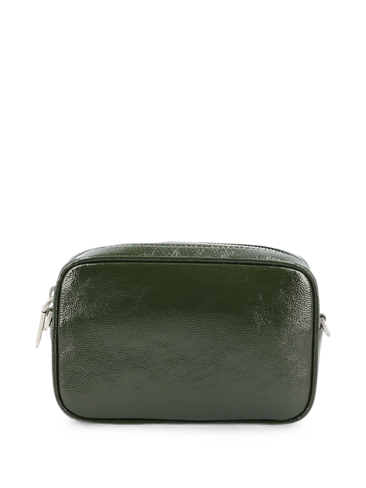Star-patch patent shoulder bag