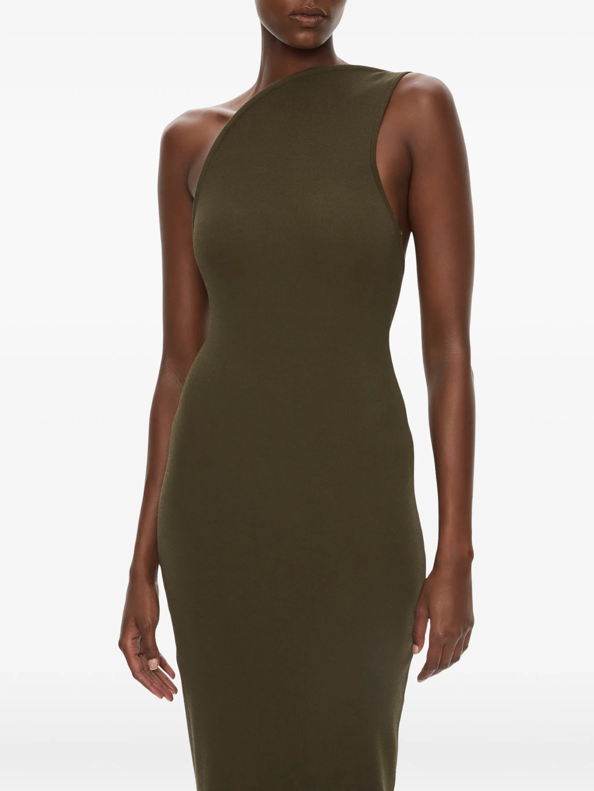 concave wired maxi dress