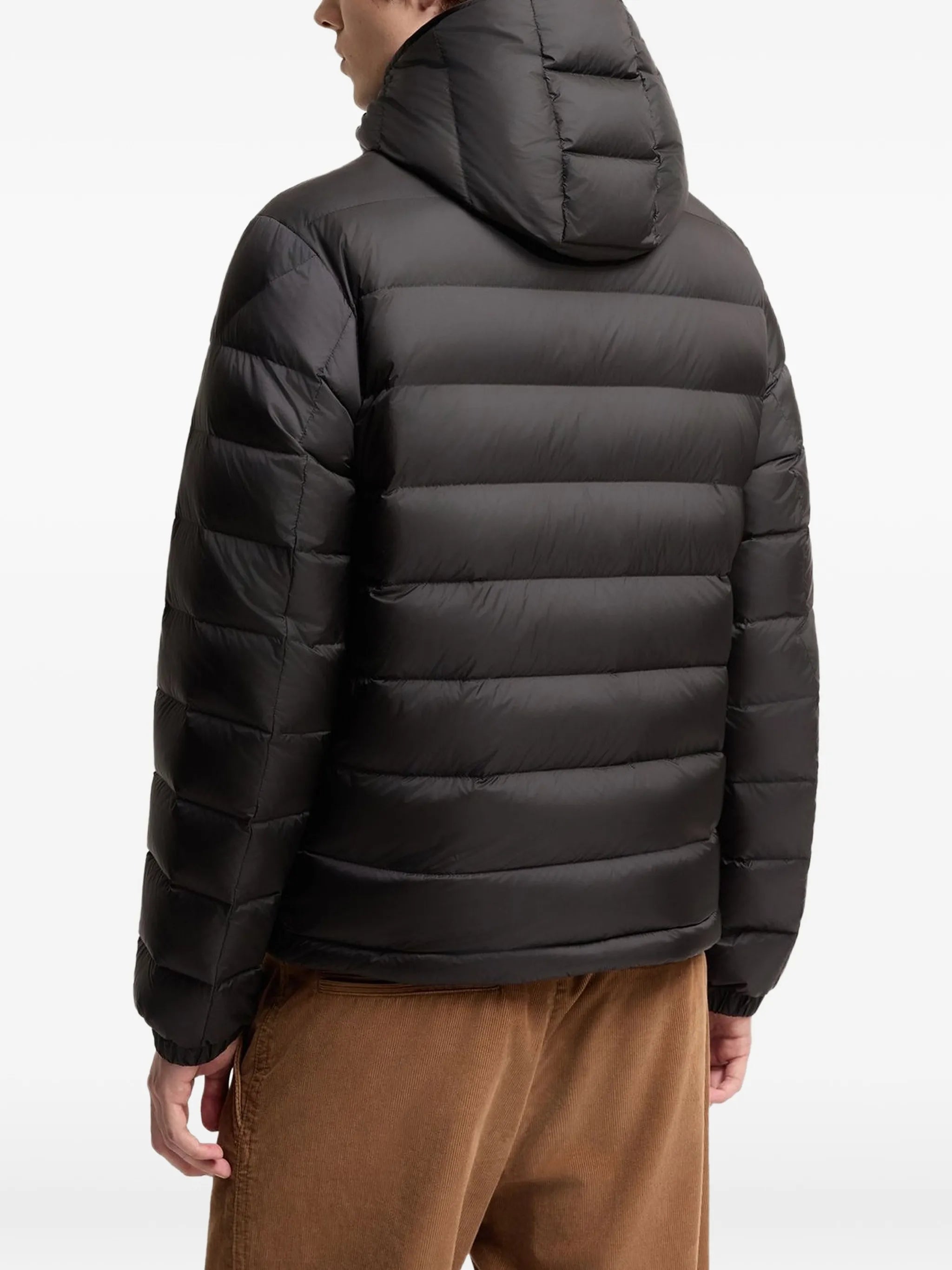 Verith hooded short down jacket