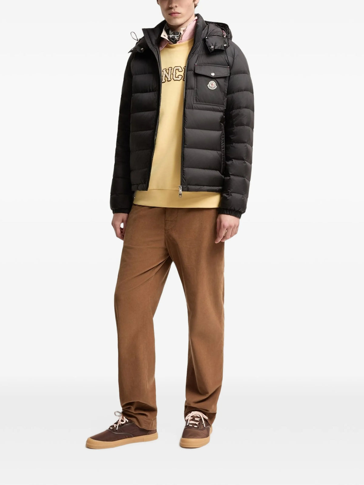 Verith hooded padded jacket