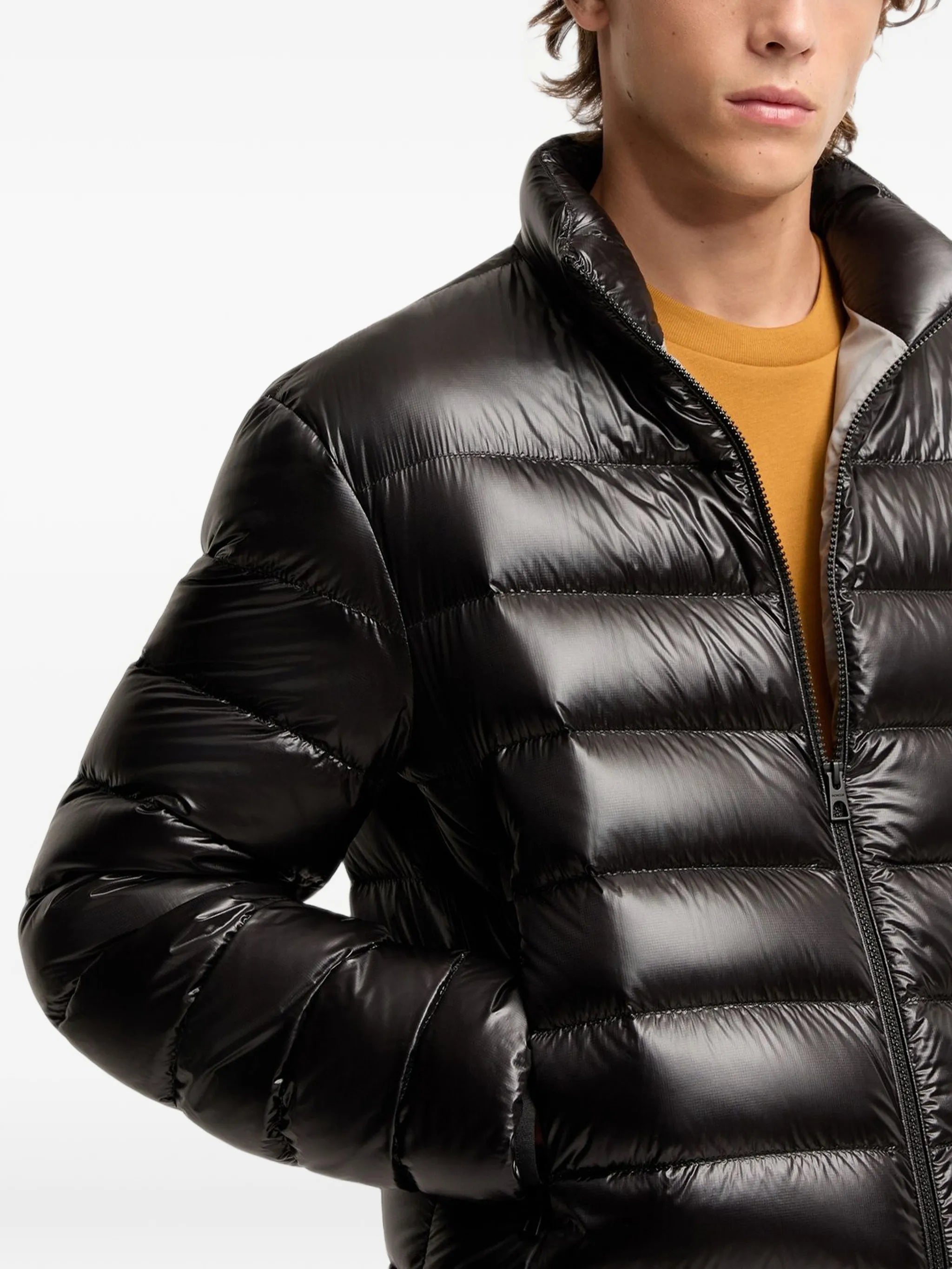 Sergesta packable short down jacket