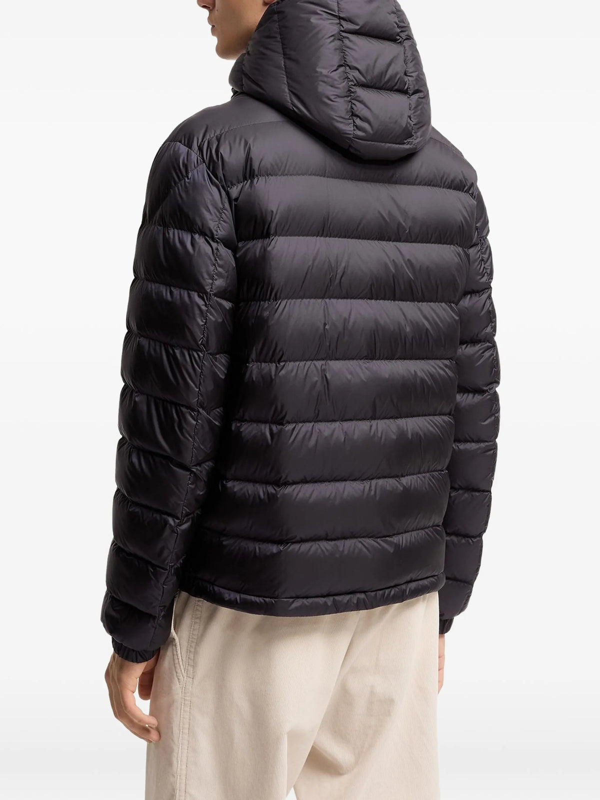 Verith hooded short down jacket