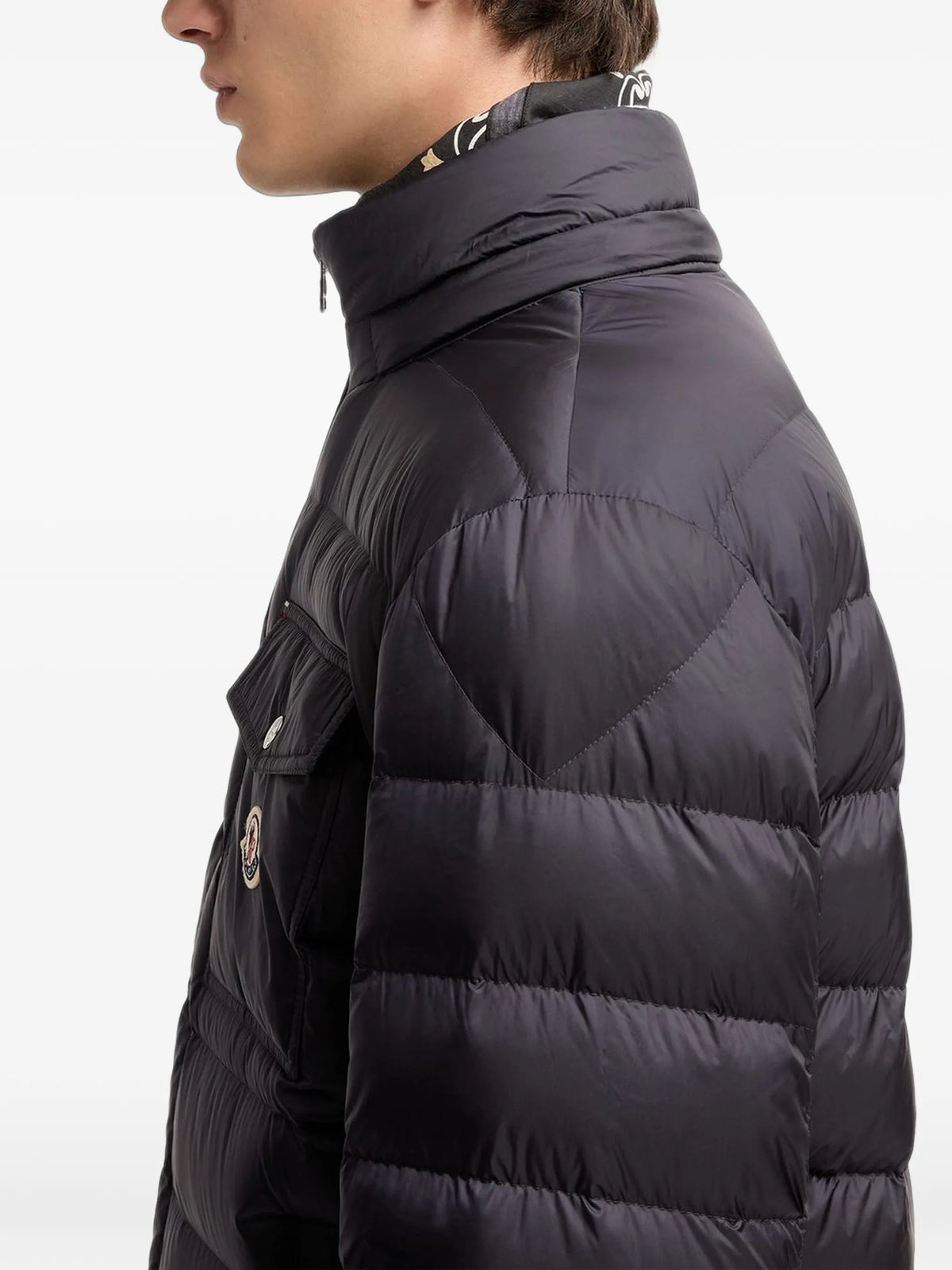 Verith hooded short down jacket