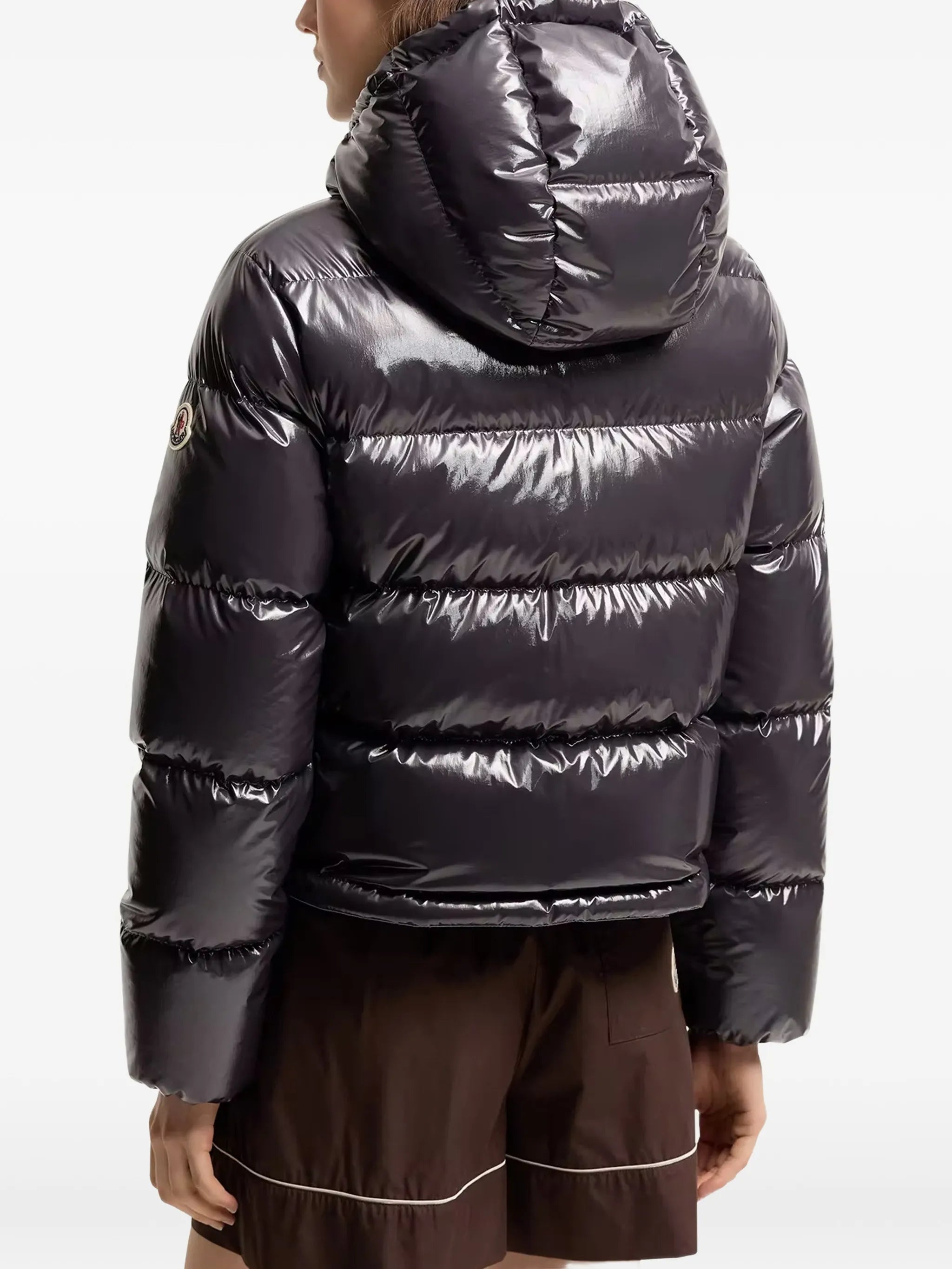Niveole padded hooded jacket