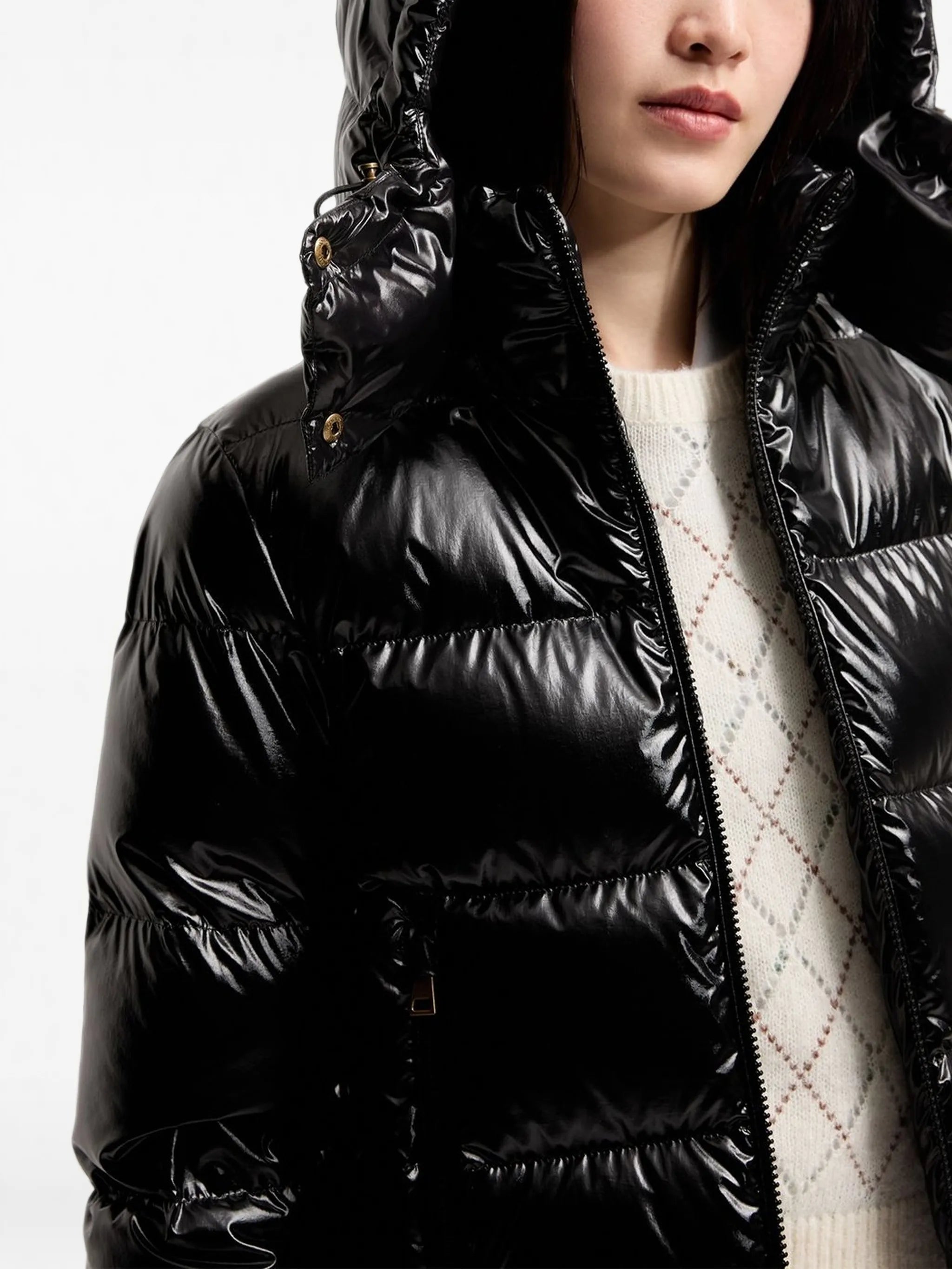 Niveole short down jacket