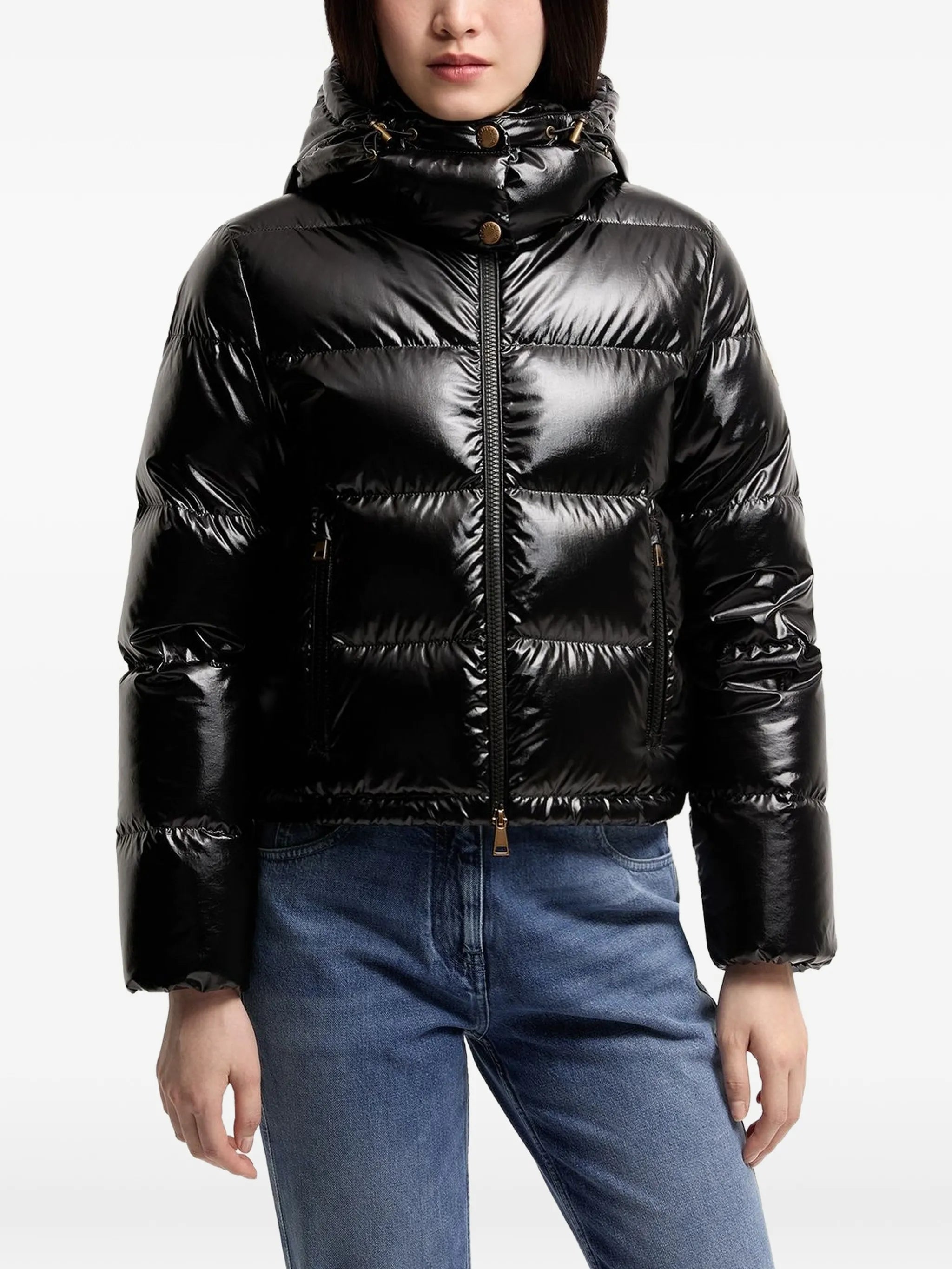 Niveole short down jacket