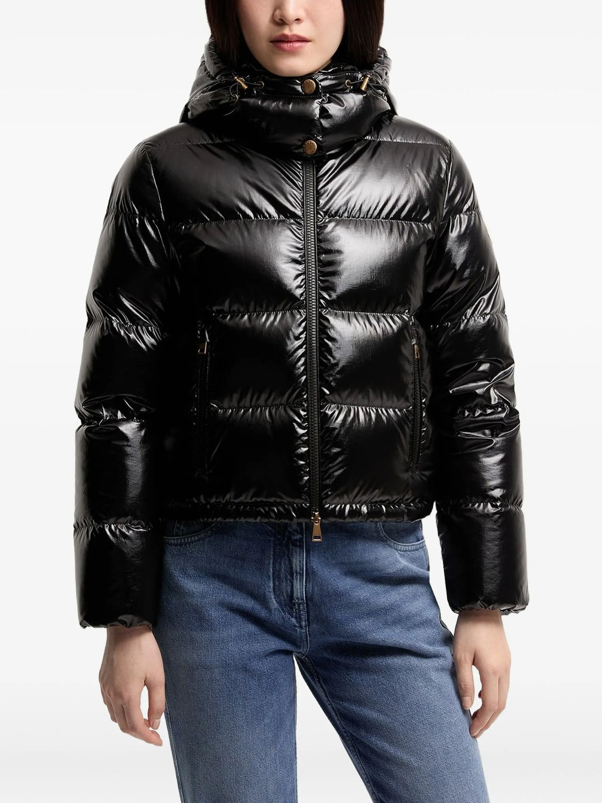 Niveole short down jacket