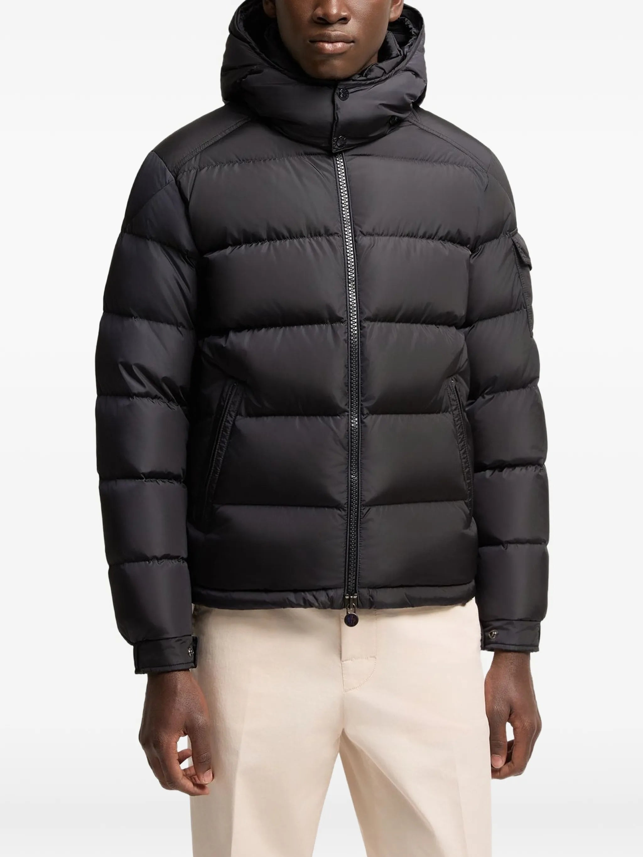 Maya matte short down jacket