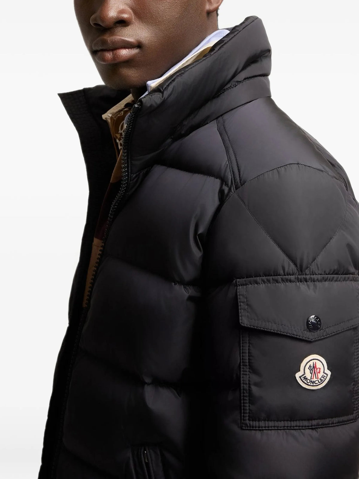 Maya matte short down jacket