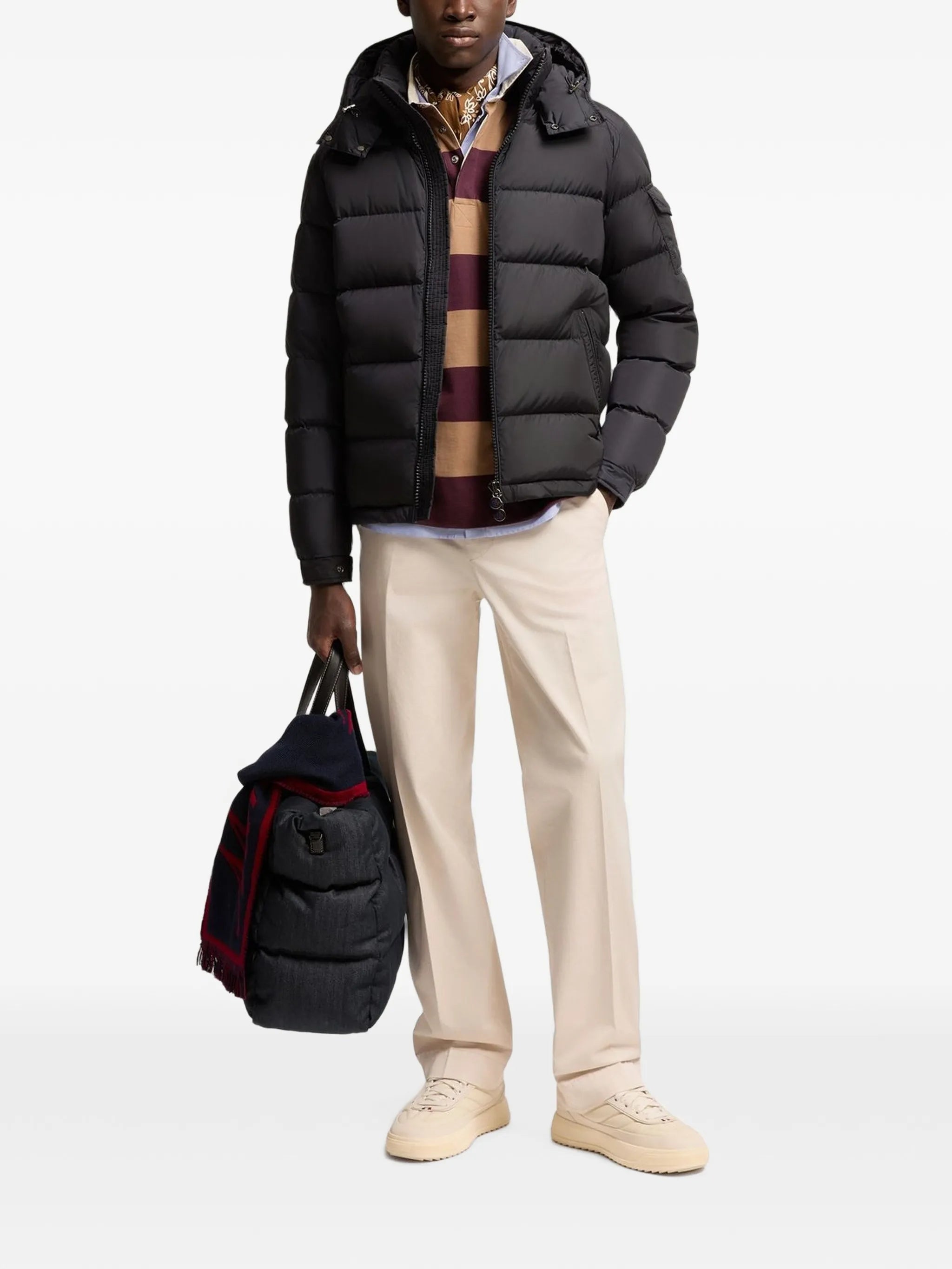 Maya matte short down jacket