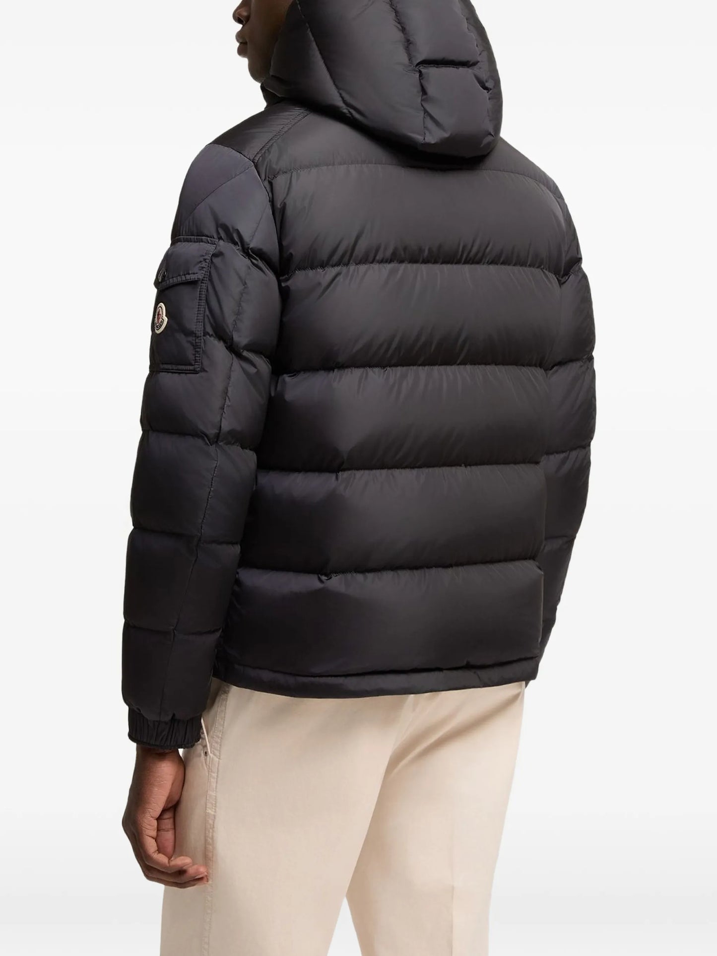 Maya matte short down jacket