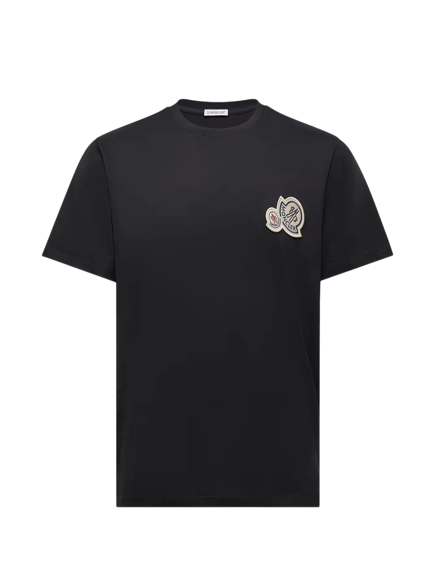 double logo-patch T-shirt