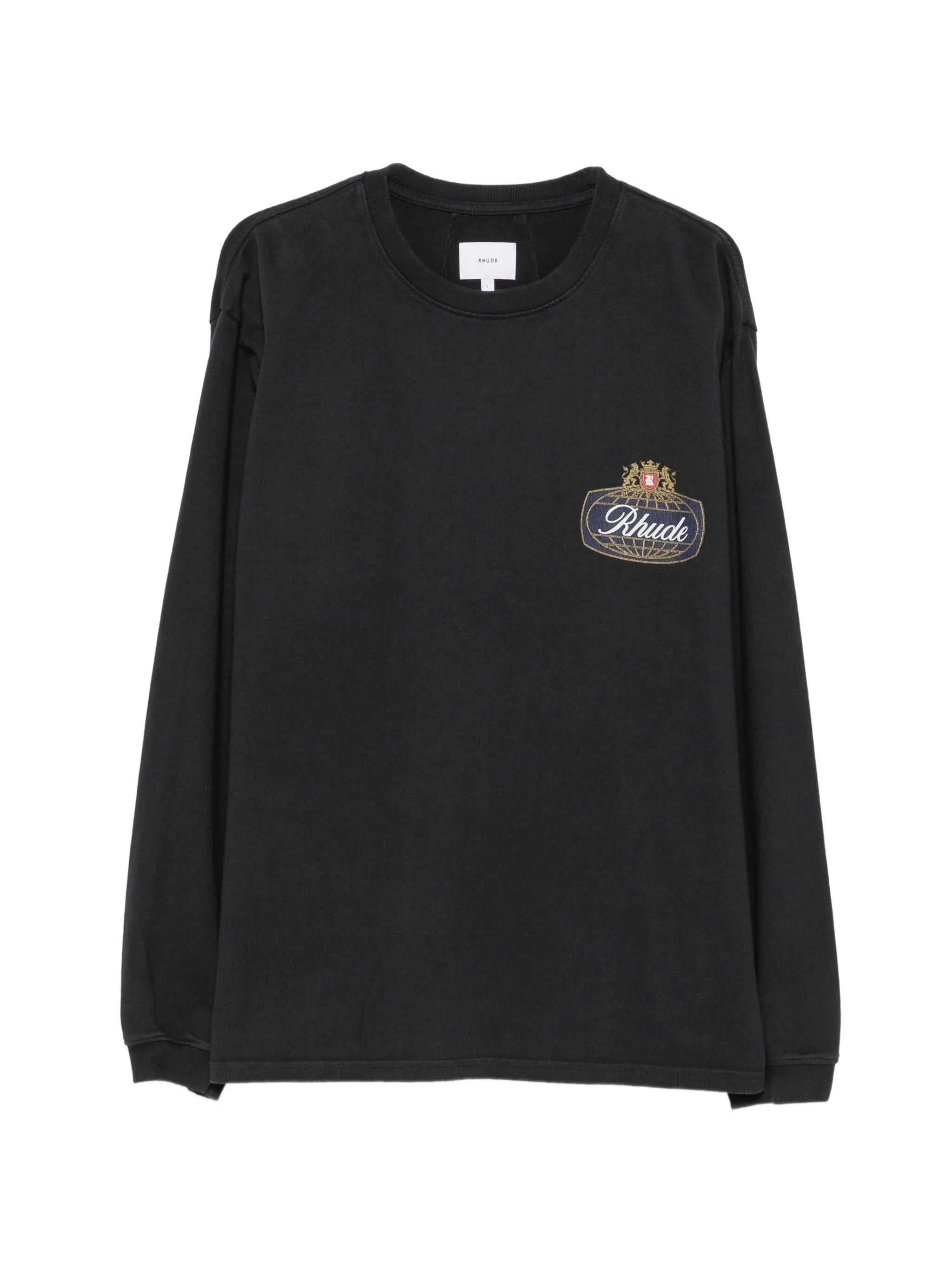 logo-print long-sleeve T-shirt