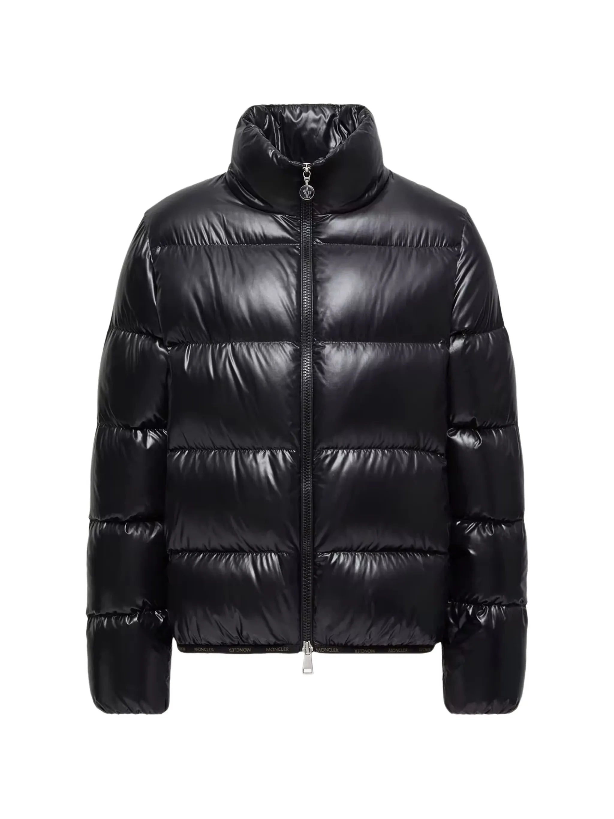 Abbadia quilted logo-patch jacket