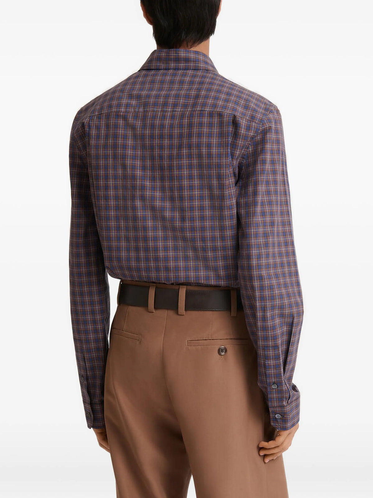checked cotton shirt