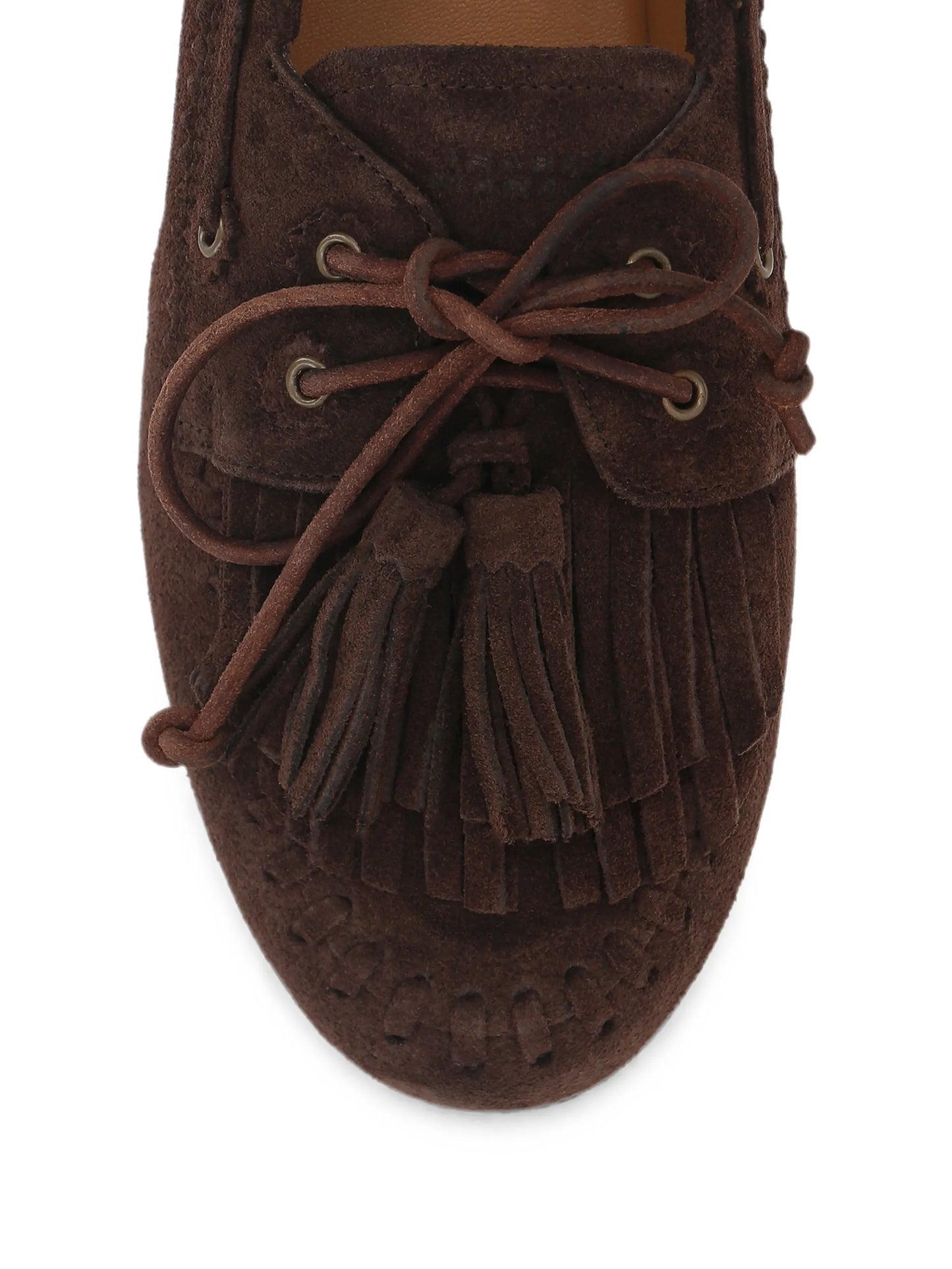 Fersi tassel-detail fringed loafers