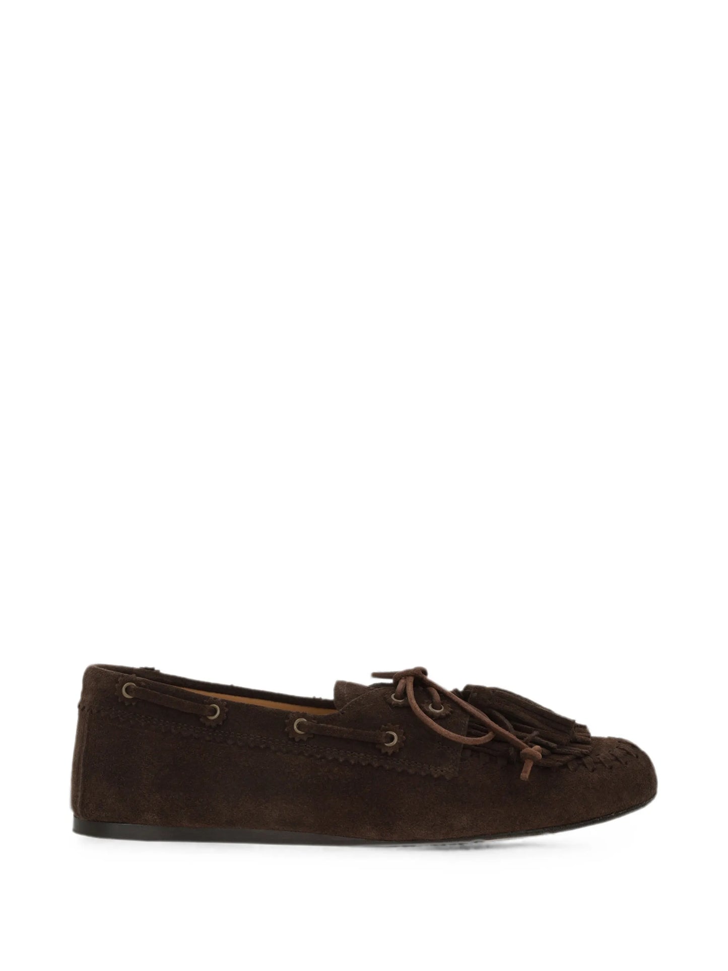 Fersi tassel-detail fringed loafers
