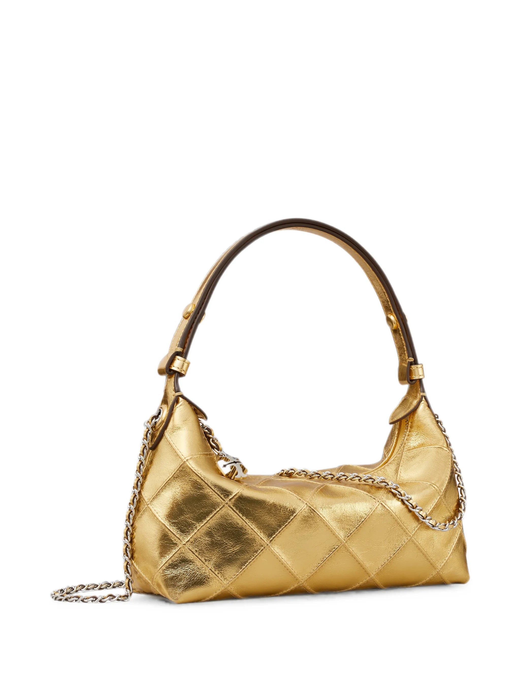 Fleming metallic pochette