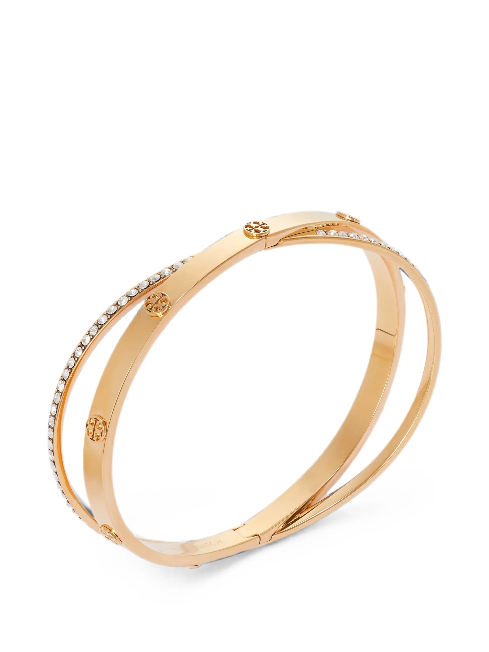 Icon pavé double bracelet