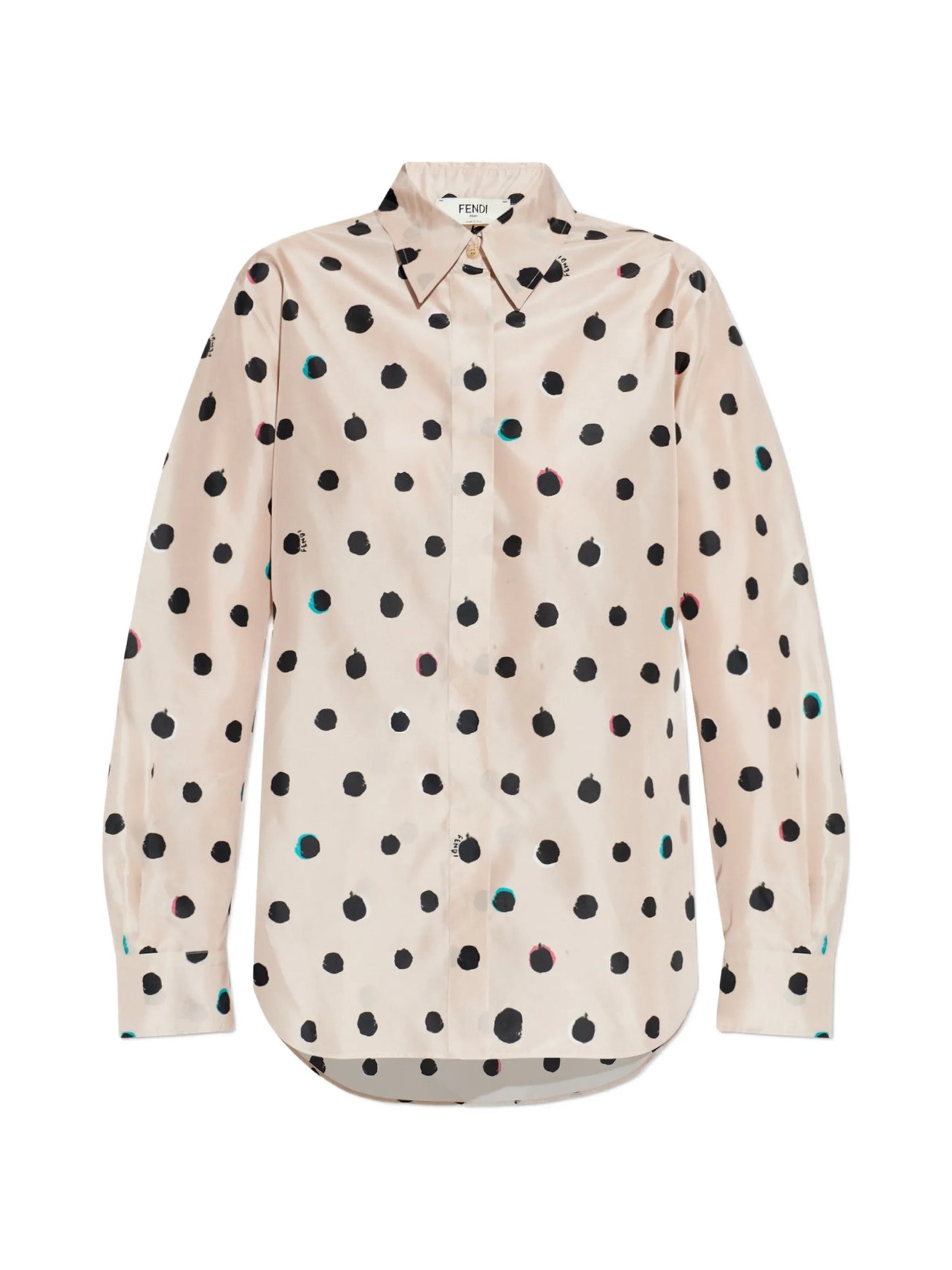 polka-dot shirt