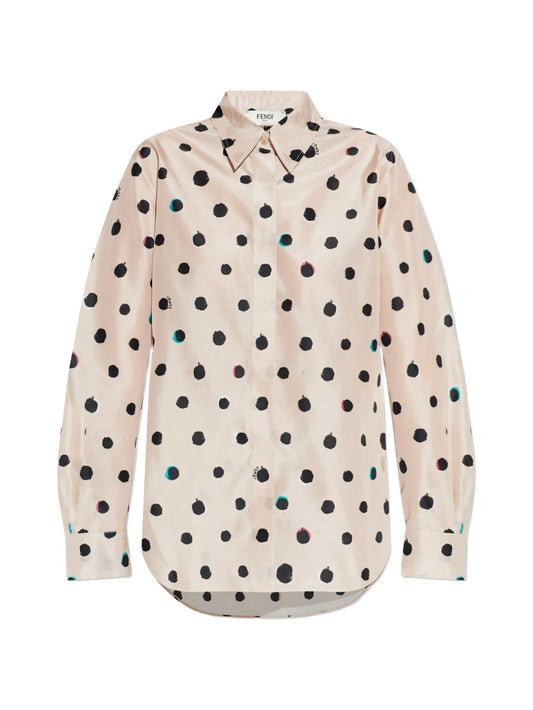 polka-dot shirt