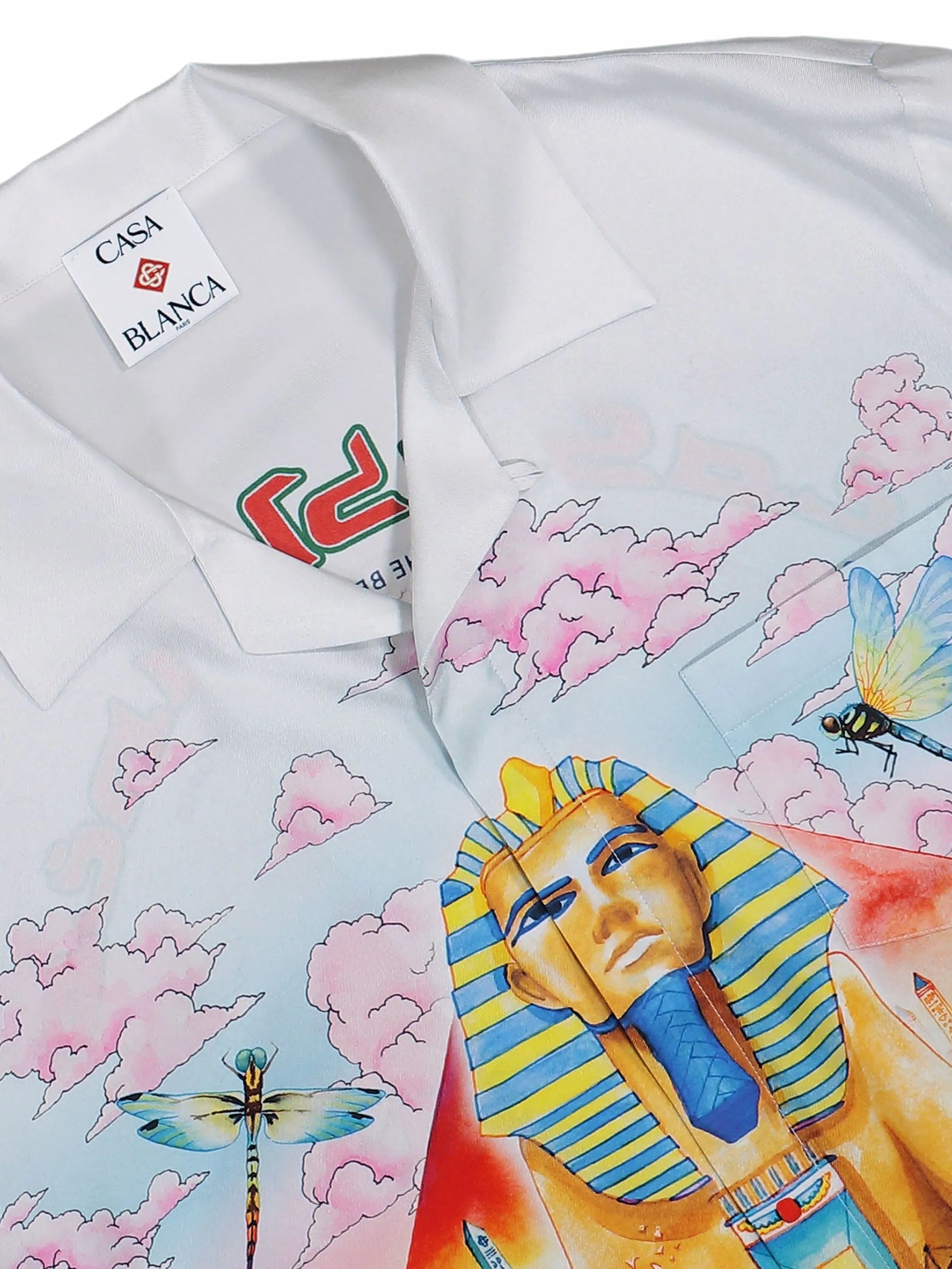 Egypt As It Was Cuban-collar shirt
