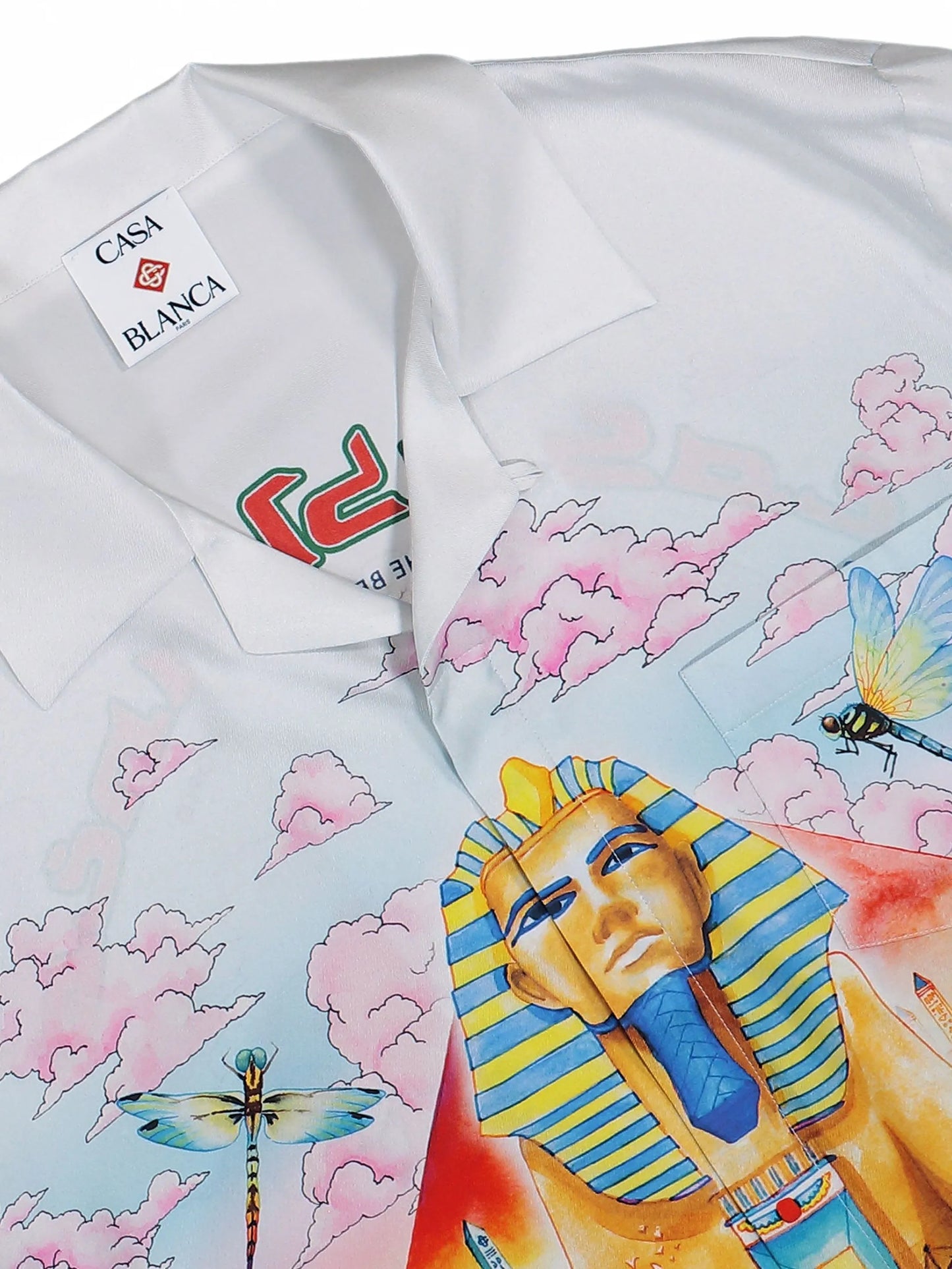Egypt As It Was Cuban-collar shirt