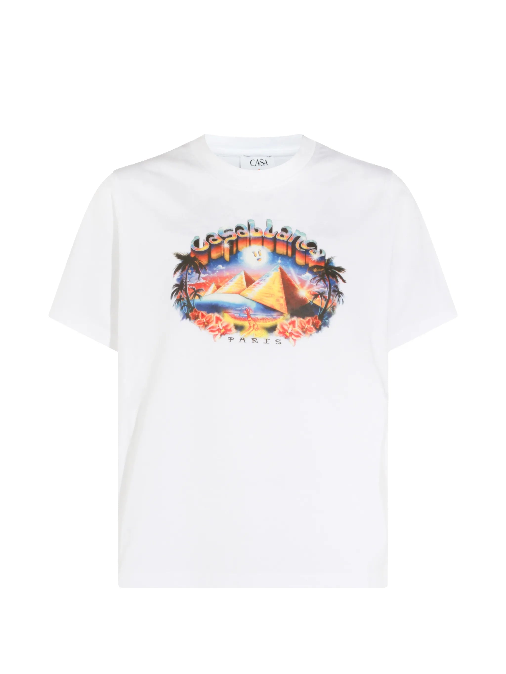 graphic-print cotton T-shirt