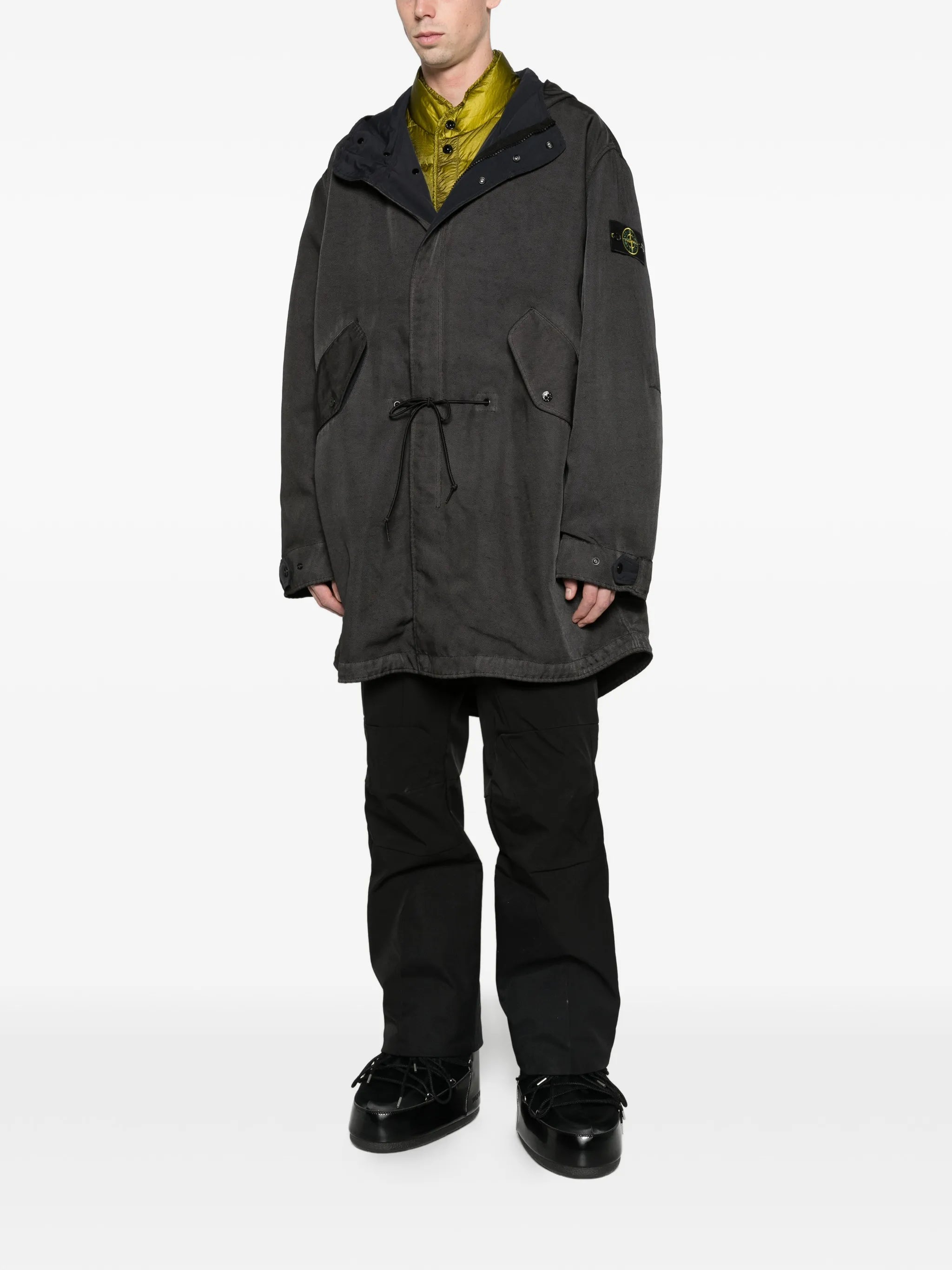 7100013 Dense Oxford nylon-tc parka