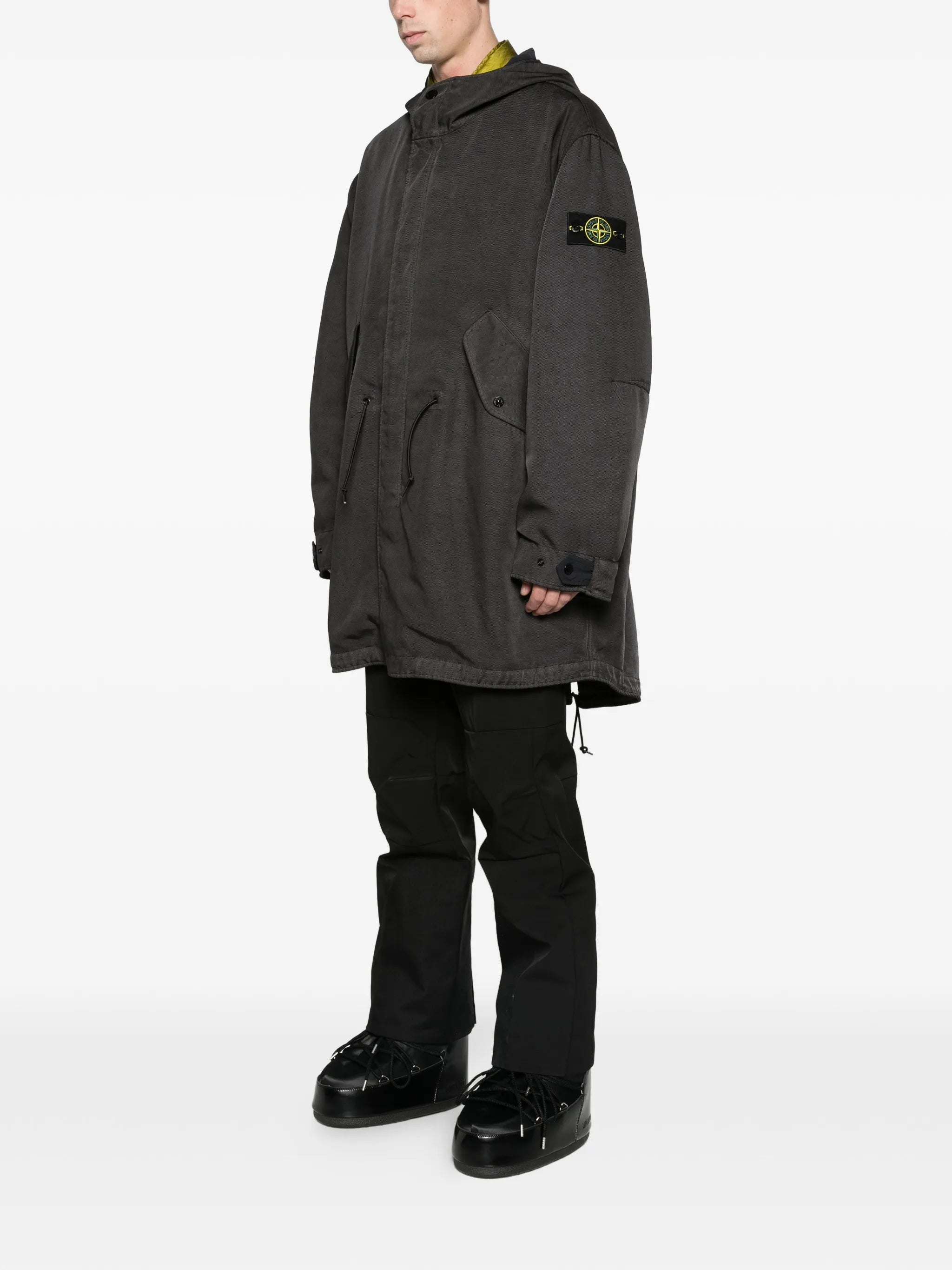 7100013 Dense Oxford nylon-tc parka