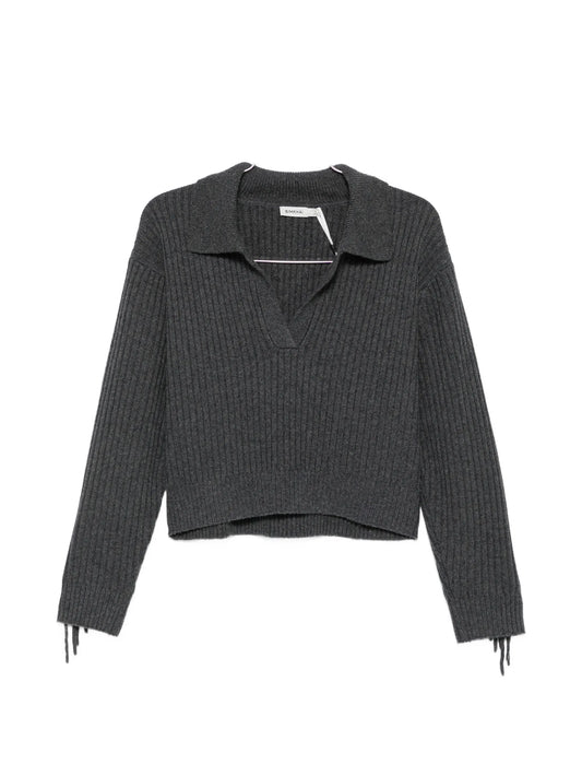 Natalia fringe-trimmed sweater