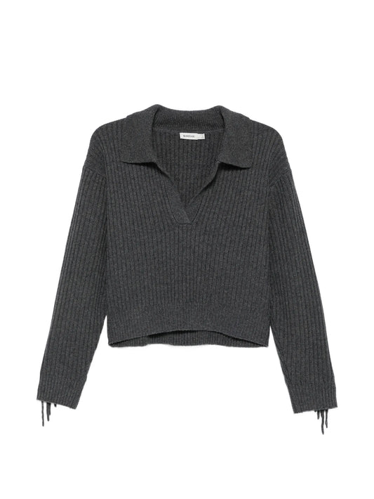 Natalia fringe-trimmed sweater