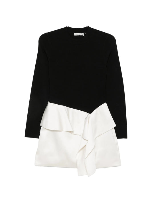 Noel ruffled mini dress