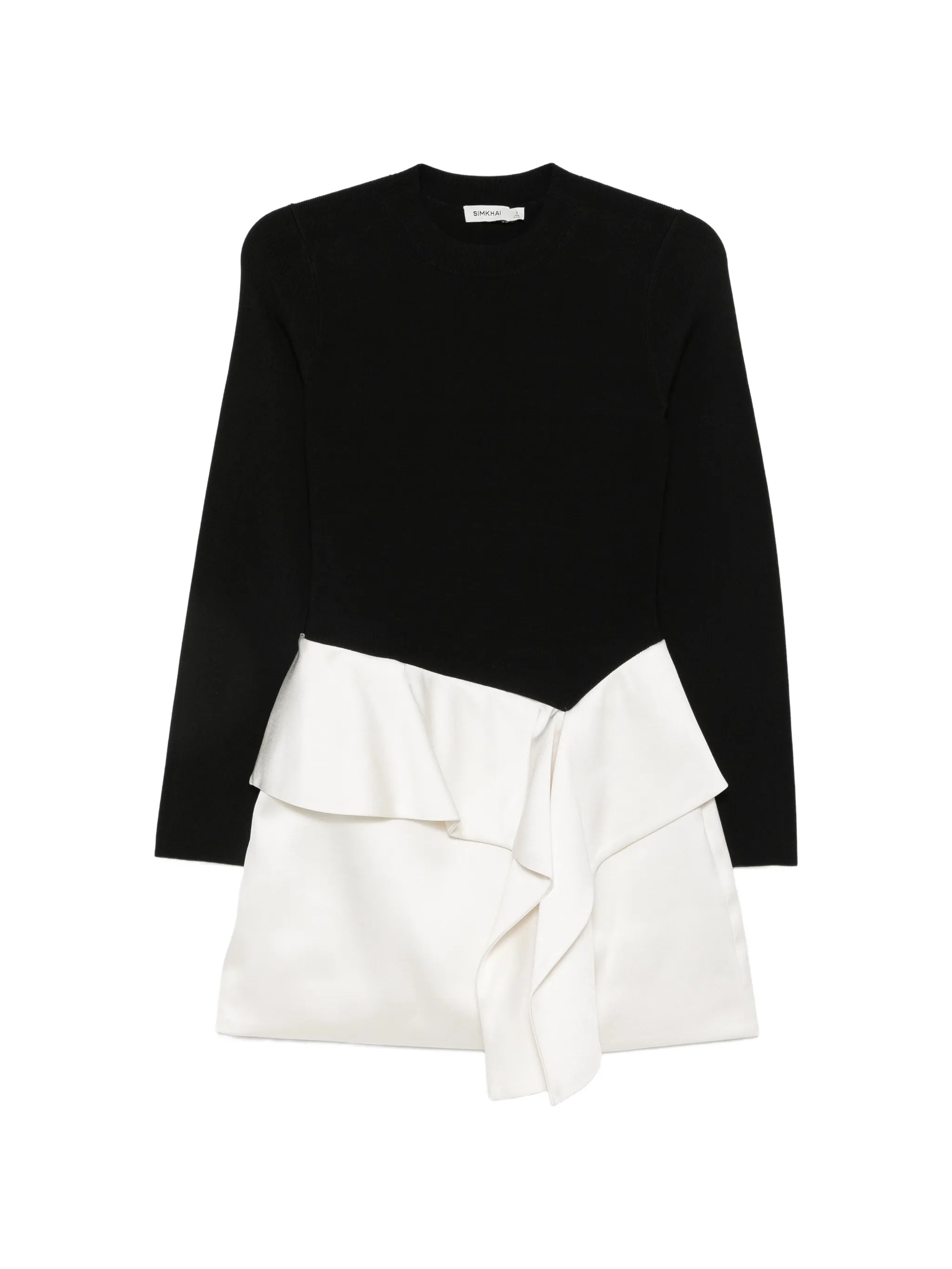 Noel ruffled mini dress