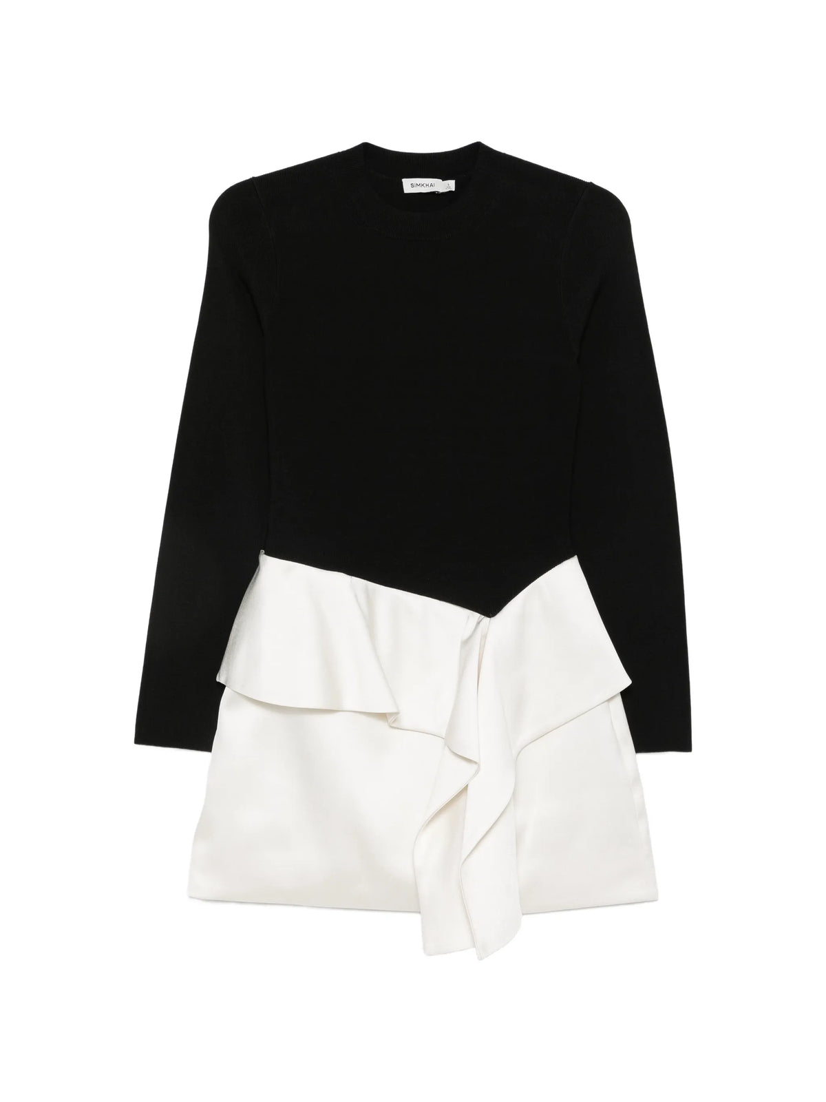Noel ruffled mini dress