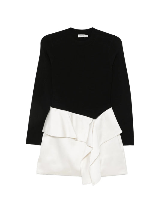 Noel ruffled mini dress