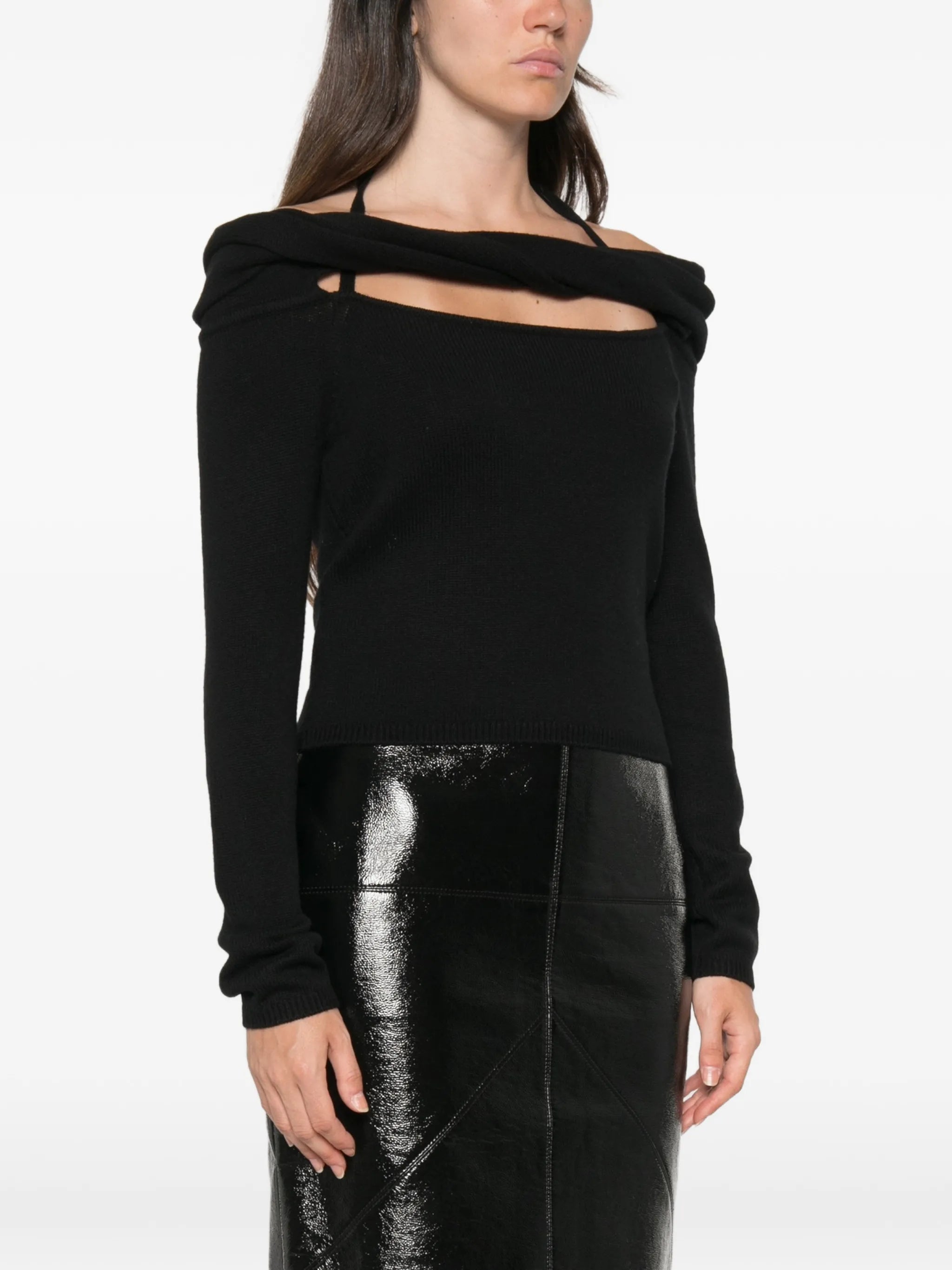 Cambria off-shoulder sweater