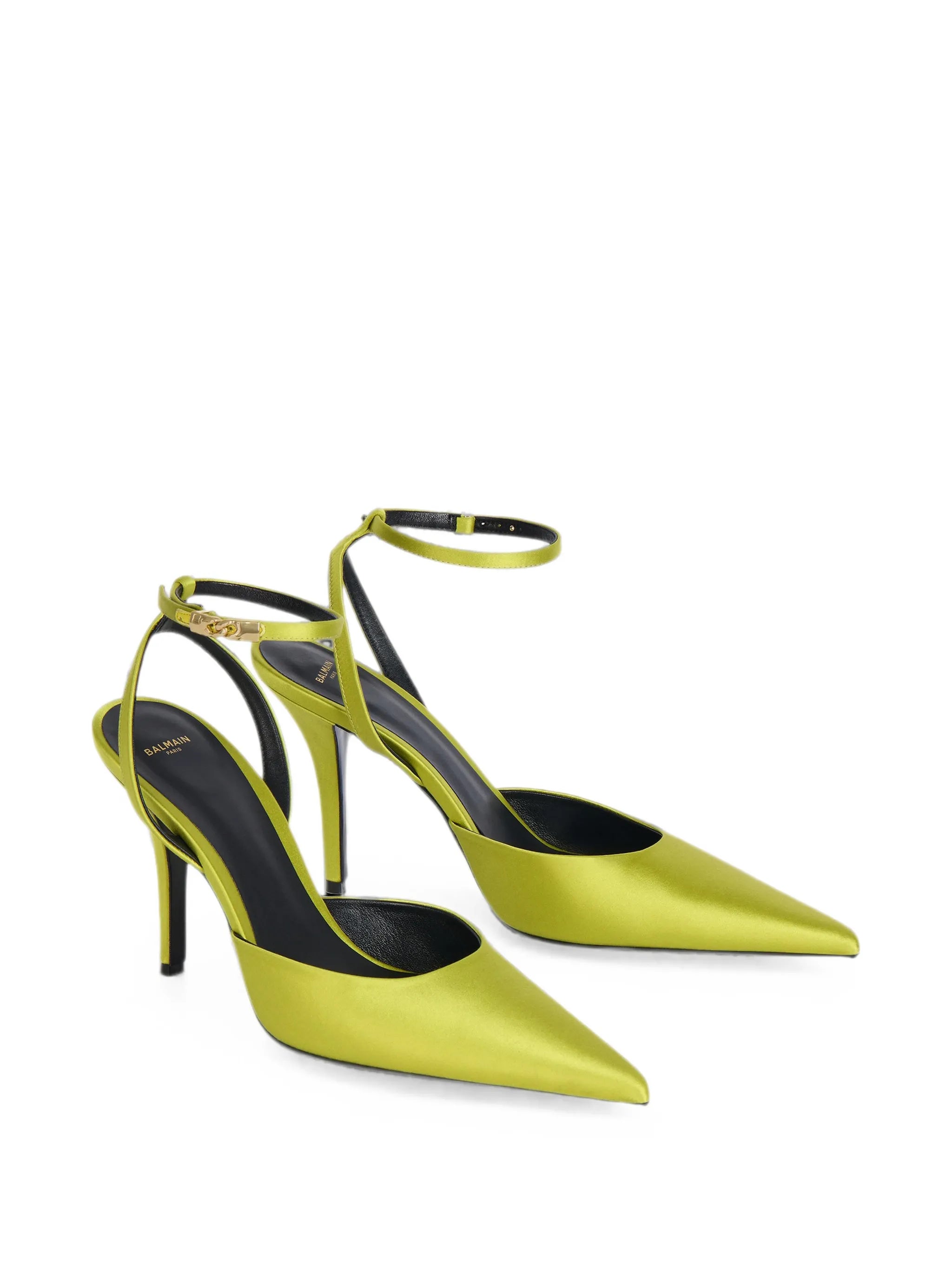 satin court shoes