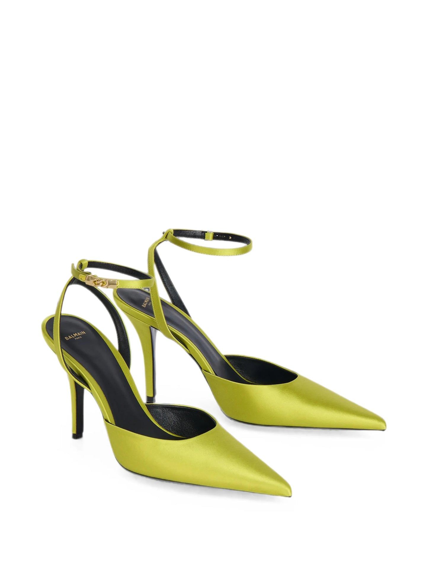 satin court shoes