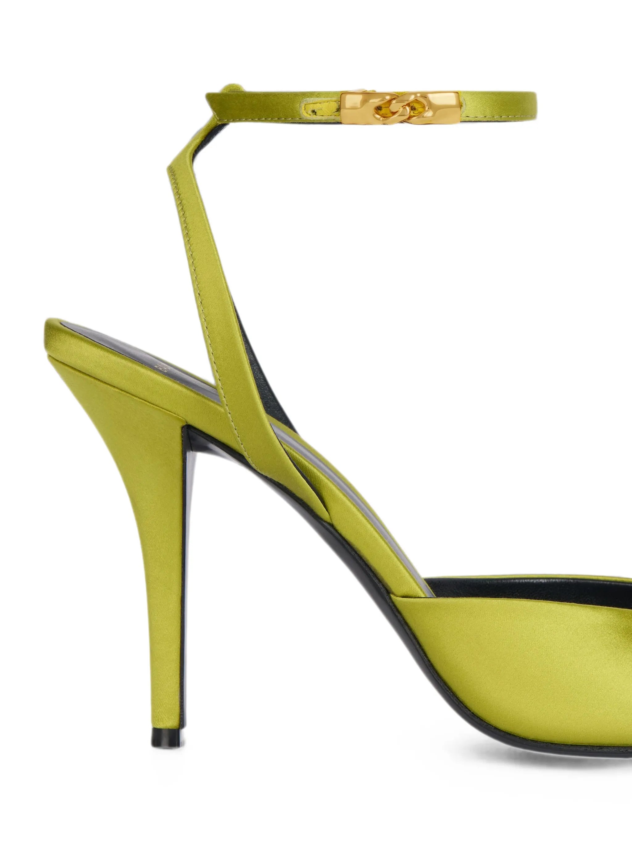 satin court shoes