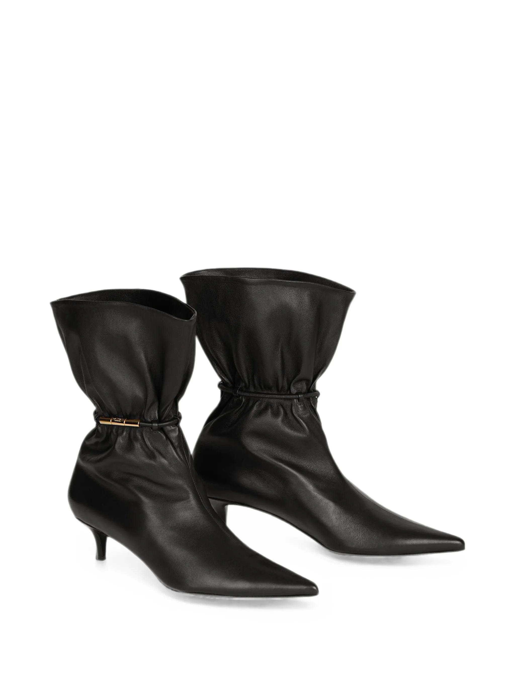 Sphynx smooth leather ankle boots